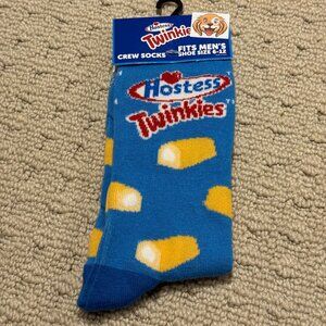 New Twinkies Novelty Crew Socks Size 6-12/13 - Men's/Women's -